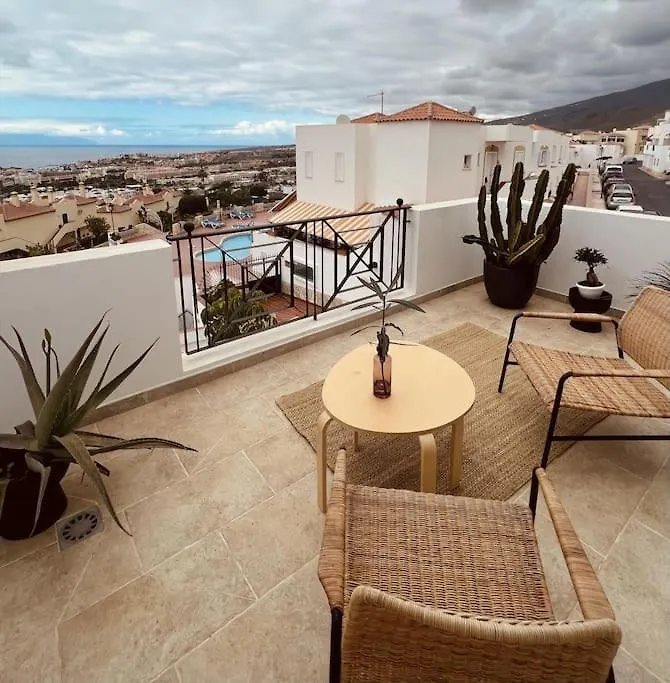 Costa Adeje Villa Private Pool Panoramic Views Hiszpania